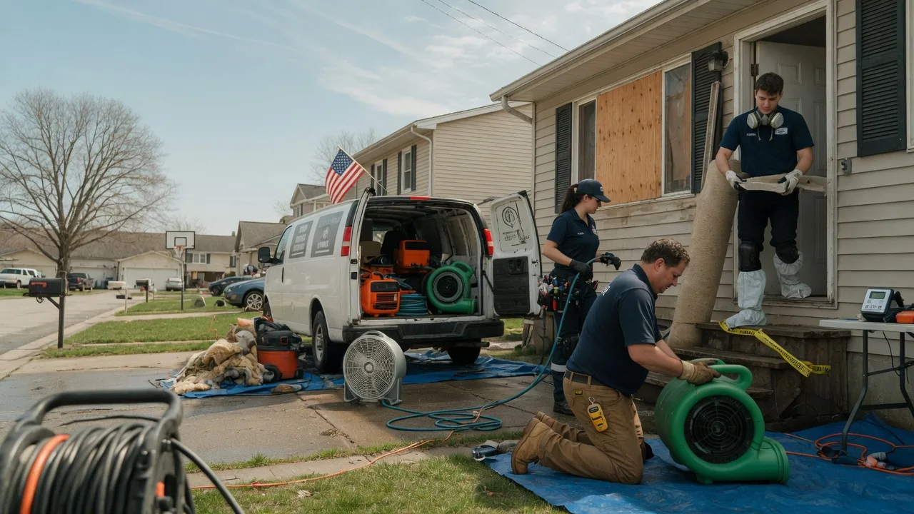 Water Damage Restoration in Hebron, KY near me